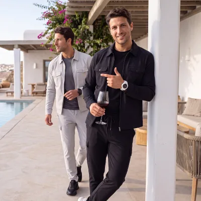 Tech Suits Sporty With Double Pocket Desgin Wholesale Custom Logo All-Season Tracksuit for Mens