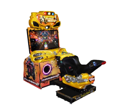 . Arcade video games cool product indoor soul of racer car racing motorcycle driving simulator machine