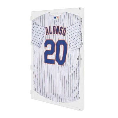 Uv Protection Wall Mounted Clear Acrylic Football T Shirt Jersey Display Case Box Frames