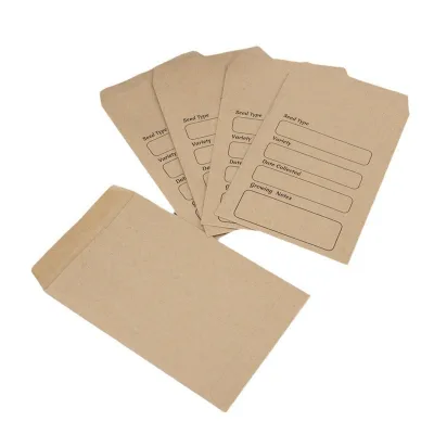 Kraft Envelopes Self-Adhesive Brown Small Envelopes With Gummed Flap Paper Envelopes