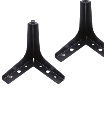 Contemporary Modern Metal Furniture Legs Gold Chrome Cast Iron for Sofa & Cabinet Living Room or Dining