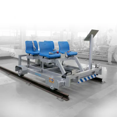 Rail Inspection Car with Engine Aluminum Alloy Fully Hydraulic System Laser Measurement for Accurate Rail Wear Profile Analysis