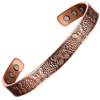 Wholesale Pure Copper Arthritis Joint Pain Relief Healing Copper Jewelry Gift for Ladies Daily Wear