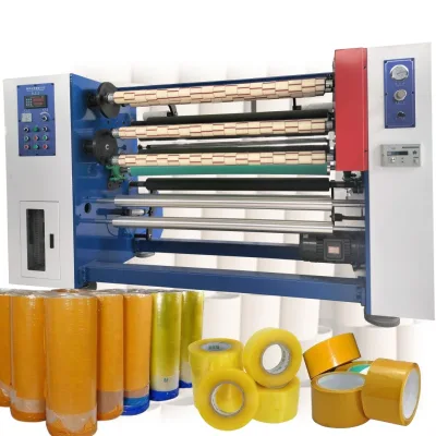 Automatic Masking Tape Cutting Machine Bopp Adhesive Tape Cutting Machine Tape Slitting Machine