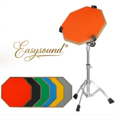 Customizable Pattern 12 Inch Dumb Drums Without Stand Practice Drum Pad