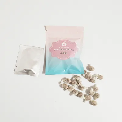 Organic Yoni Pearls Detox Balls with String Kit Best Effective Vagina Care Tampons Wholesale