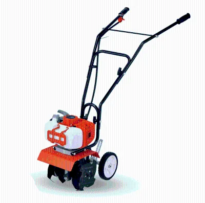 Hand Push Gasoline Garden Cultivators  Mini Tiller 6 Blade