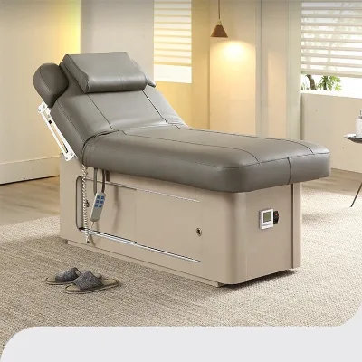 High Quality Modern Beauty Salon Equipment Electric Massage Table Luxury Cosmetic Wide Facial Bed