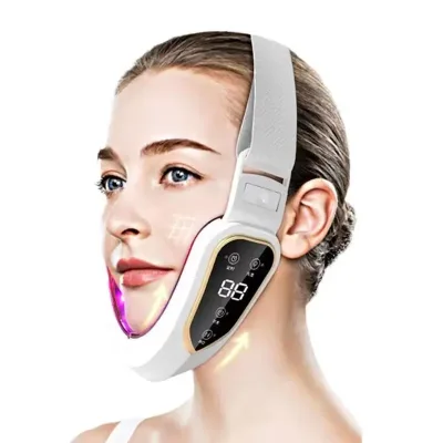 Professional V-shaped Facial Lifting Device for Beauty Salons LED Photon Therapy Vibration Massagers Double Chin V-shaped