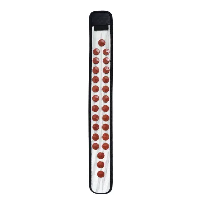 Tourmanium Ceramic Scarf Tourmanline Hexagonal Discs Band for Neck and Face