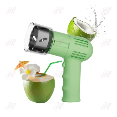 Coconut Shell Automatic Opener Cutting Tools Fresh Young Hole Open Coconut Labor-saving Opener and Coconut Lid Cutter Peeler