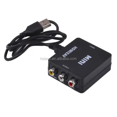 New RCA HDTV Converter HD AV to HDMI Video Converter Box