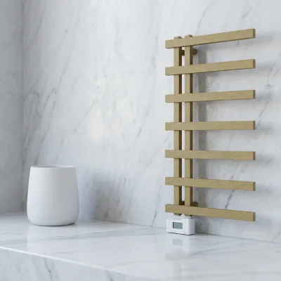 Smart Thermostat Concealed Heated Towel Ladder Wall Embedded Warmer