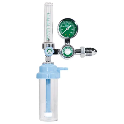 Medical Oxygen Regulators Oxygen Pressure Regulator With Humidifier