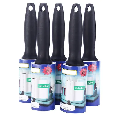Custom Lint Rollers 95 Sheets, 5 Count, Professional Powerful Washable Lint Roller with Giant Adhesive