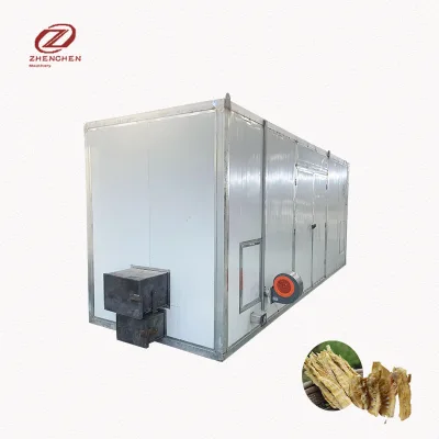1500kg Food Dewatering Machine Movable Tray Drying Machine Low Temperature Hot Air Circulation Natural Gas Drying Machine