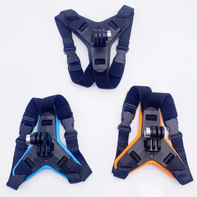 2026 Top Selling Anti Slip Motorcycle Helmet Mount Chin Strap Holder Helmet Adapter for Go-Pros Hero Cameras