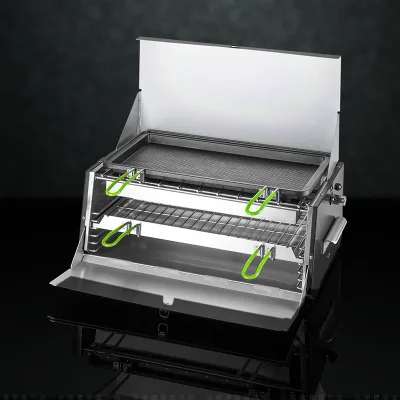 Factory Direct Outdoor Portable Butane Propane Liquefied Gas Stovefashion Attractive Design Gas Smokeless Burning/Baking Box