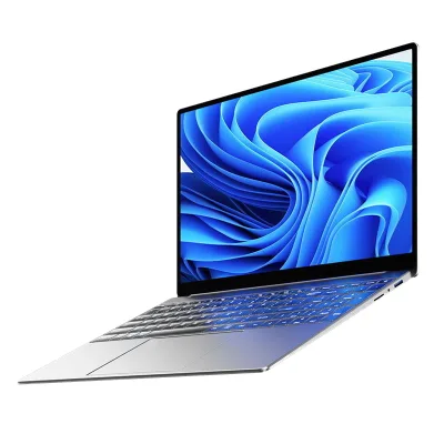 Empty Basic Barebone Laptops 15.6" Screen N5095 Windows 11 English Keyboard Fingerprint Unlock Metal Customized Logo Backlit