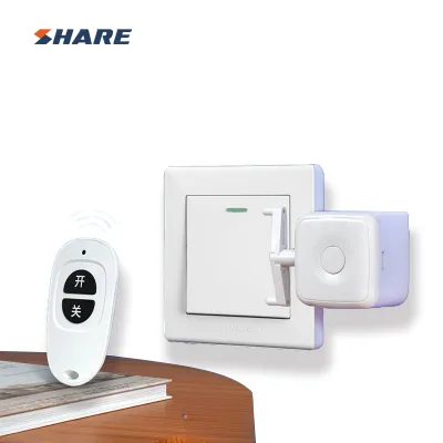 SHARE Mini Type Wireless Remote Control Push Button Switch 10A 250V Single Pole PC Material Durable for Infrared Remote Control