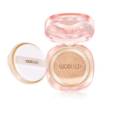 Pink Moisturising Cushion Foundation Puff Hydrating High Full Coverage Cc Cream Air Cushion Foundation