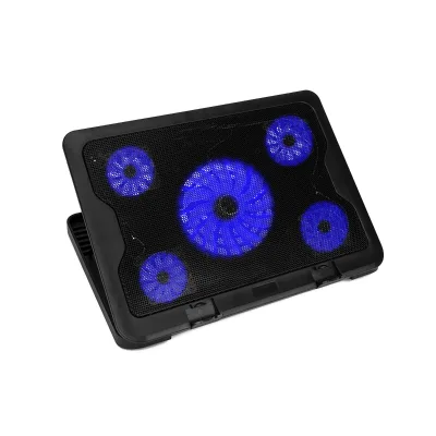 Hot Selling Foldable Laptop Cooling Pad Adjustable Portable Laptop Tablet Cooler Pad Holder With Fans