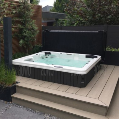Albercas Con Jacuzzis Spa Swimming Pool Tinas De Hidromasaje 5 People Spa Bathtubs Hot Tube Outdoor High Tech Bath Tub