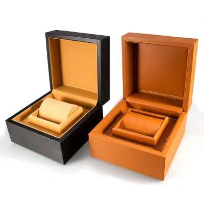 New Style Custom Luxury Pu Leather Watch Box Case Luxury Watch Packaging Gift Box Caja De Reloj Boite De Montre Uhrenbox