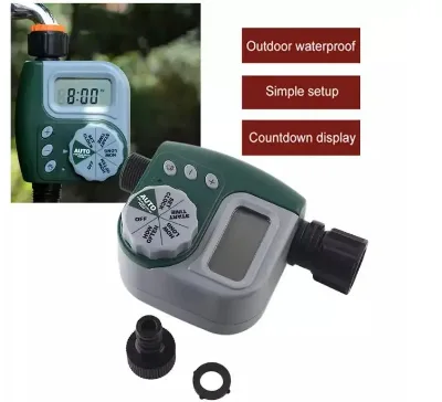 HY New Garden Watering Timer Automatic Electronic Water Timer Home Garden Irrigation Timer Controller System Autoplay Irrigator