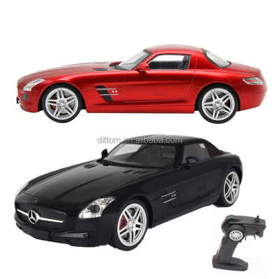 1/14scale 4CH Authorized Benz Model Car 2.4G Rc Remote Control Car With Lights