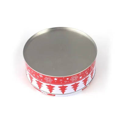 Creative Round Nesting Three - Piece Tins, Tinplate Material, Candy & Biscuit Snack Storage Tins (Food - Grade)