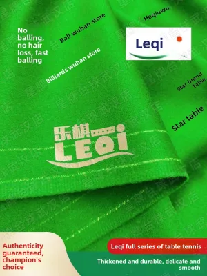 Leqi Green Australian Wool-Pile Reversible Nylon Snooker Billiard Table Cloth 6811 Genuine Product