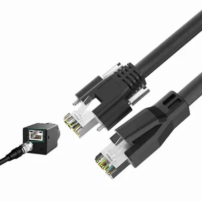 Gigabit Profinet Network Cable for Industrial Cameras Highly Flexible Shielded 6A Control Cable for Basler Cameras Servo Systems