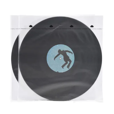 Kinshun Premium Plastic Anti-Static for Inner Sleeves for 12" Vinyl Records Collection