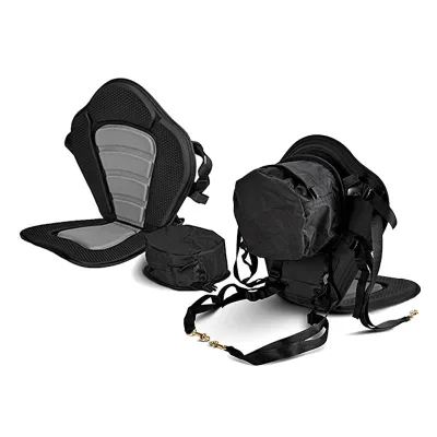 Adjustable Deluxe EVA Foam Soft Kayak Seat Boat Seats With Storage Bag Cushion