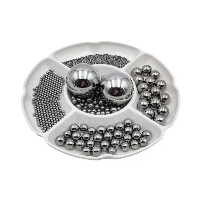 HUALU DIN5401 Supplier 100Cr6 Solid Chrome Bearing Steel Balls GCR15 Material for Grinding Industries on Sale