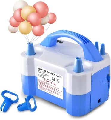 High Quality Hot Selling Security Electric Balloon Inflator-Portable Durable Small Iron Indoor Use Christmas Birthday