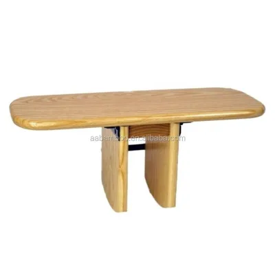 Bamboo Wood Folding Meditation Bench Kneeling Stool Yoga Stool