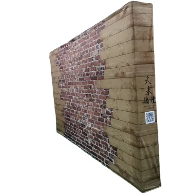 Exhibition Stand Straight Easy Installing Cheap Pop up Banner Display 10 X15 ft