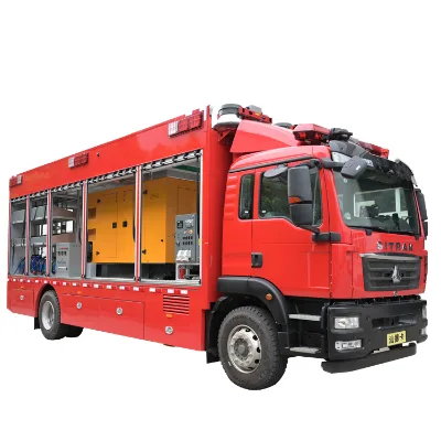 DIMA Temporary Mobile Lighting Tower Vehicle Mobile Illumination Truck Event Outdoor Lighting Vehicle