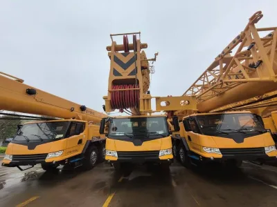 Multi Functional Earthmoving Machinery Brand New QY80K5D-3 80 Ton Truck Crane for Building Construction Site Lifting Tasks