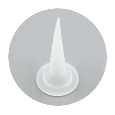 Durable Epoxy Piston Caulk Cap Reusable Caulking Nozzle for Sausage Caulking Gun