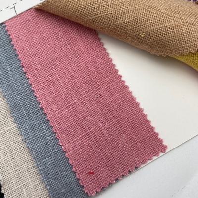 Medium Thickness Eco-friendly 100% Linen Fabric Suitable for Dress, Pants, Outerwear, Suits Pure Linen Fabric