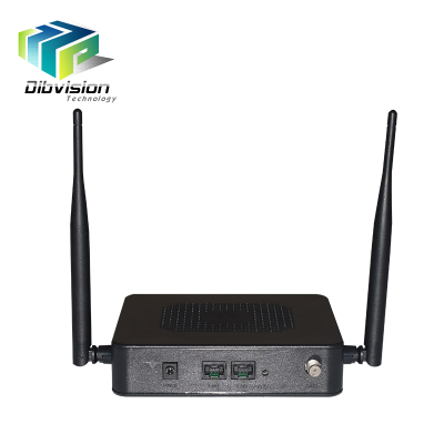 Dual Ge Port + Wifi 2.4g/5g Docsis 3.0 Cable Modem Works with Mini Cmts Ethernet Over Coax