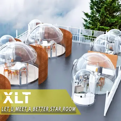 Backyard Winter Outdoor Igloo Yurt House Glamping Tent for Camping Resort