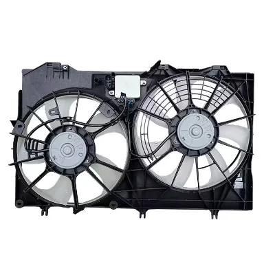 OEM 16711-0P400 16363-0P380 Auto AC Air Conditioning Condenser Fan Motor Car Radiator Fan Assembly for Toyota Sienna 17-19