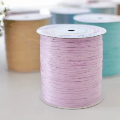 Cynthia Shiny Raffia Colored Raffia for Crocheting Hats