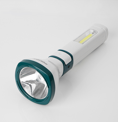 Mini Rechargeable LED Torch Flashlight with Side Light Portable Flashlights & Torches