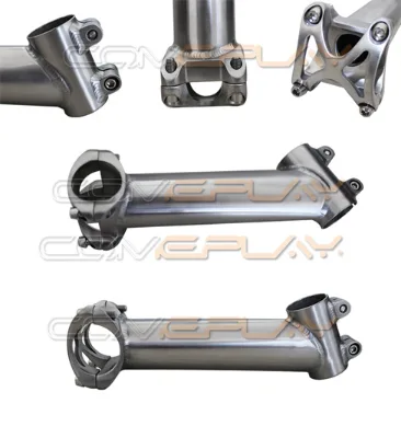 COMEPLAY Titanium Bike Stem Long MTB Fit with 28.6mm Fork Clamp Diameter