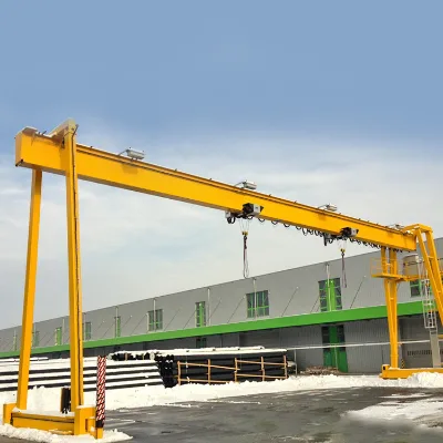 Professional design outdoor load 12t single gantry crane with best price